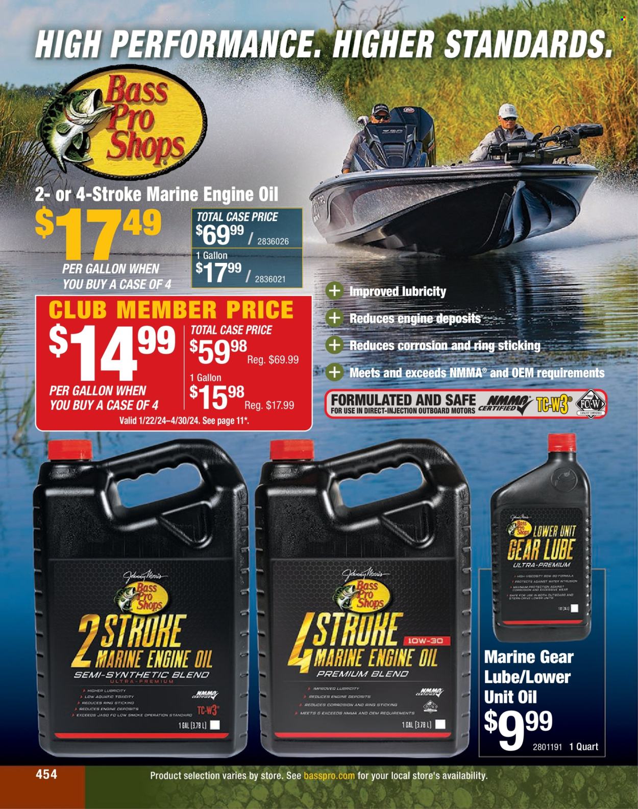 thumbnail - Bass Pro Shops Flyer - Sales products - Bass Pro, ammo. Page 454.
