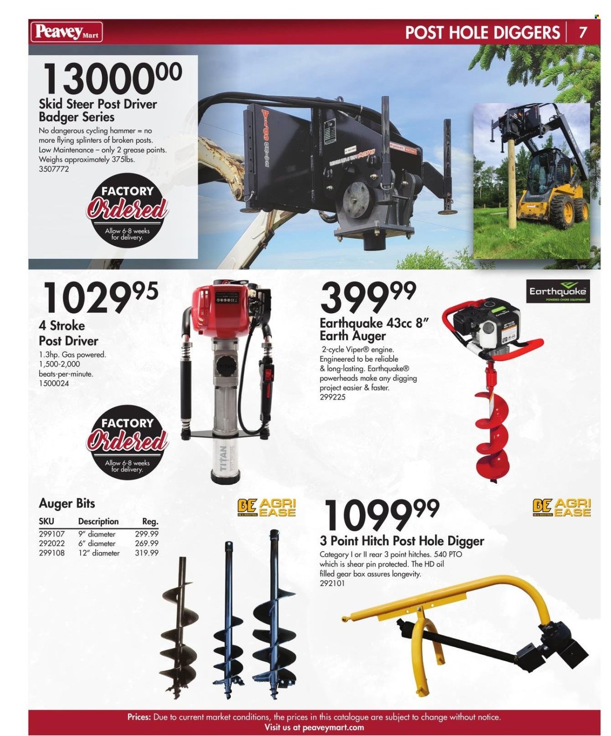 thumbnail - Peavey Mart Flyer - February 28, 2024 - April 30, 2024 - Sales products - pin, hammer, viper. Page 8.