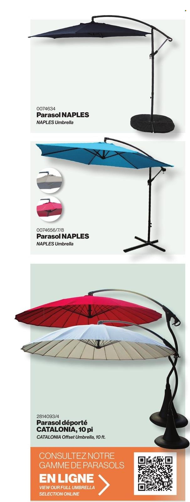 thumbnail - Patrick Morin Flyer - April 04, 2024 - July 31, 2024 - Sales products - umbrella, parasol. Page 15.