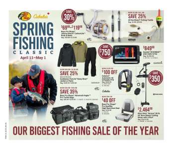 thumbnail - Bass Pro Shops flyer - Spring Fishing Classic