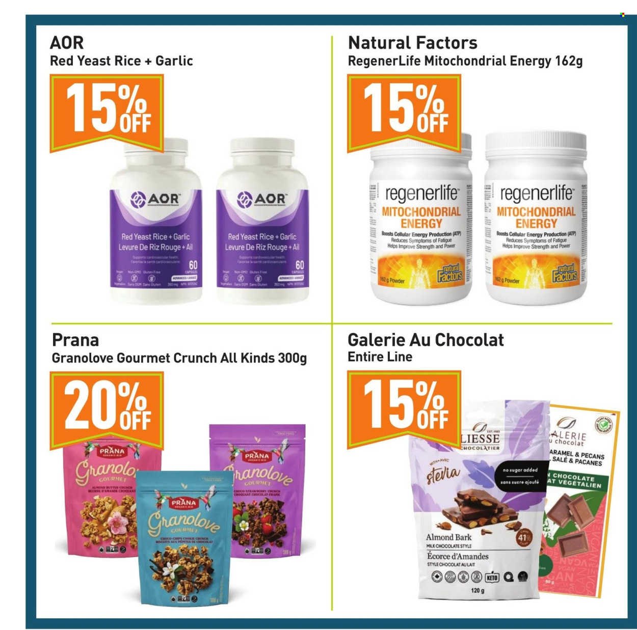 thumbnail - Healthy Planet Flyer - April 11, 2024 - May 08, 2024 - Sales products - milk chocolate, biscuit, stevia, garlic, rice, pecans, cellular. Page 2.