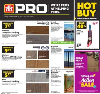 thumbnail - Home Hardware flyer - PRO - Contractors Only
