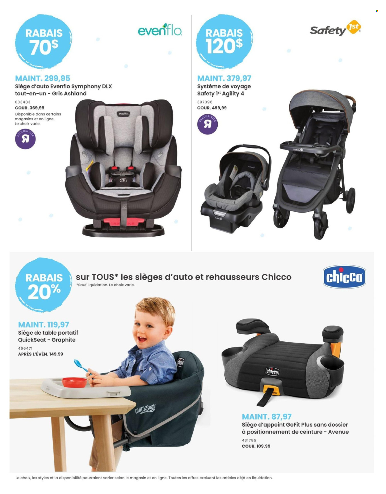 thumbnail - Toys''R''Us Flyer - April 18, 2024 - May 01, 2024 - Sales products - table, Chicco, safety 1st. Page 6.