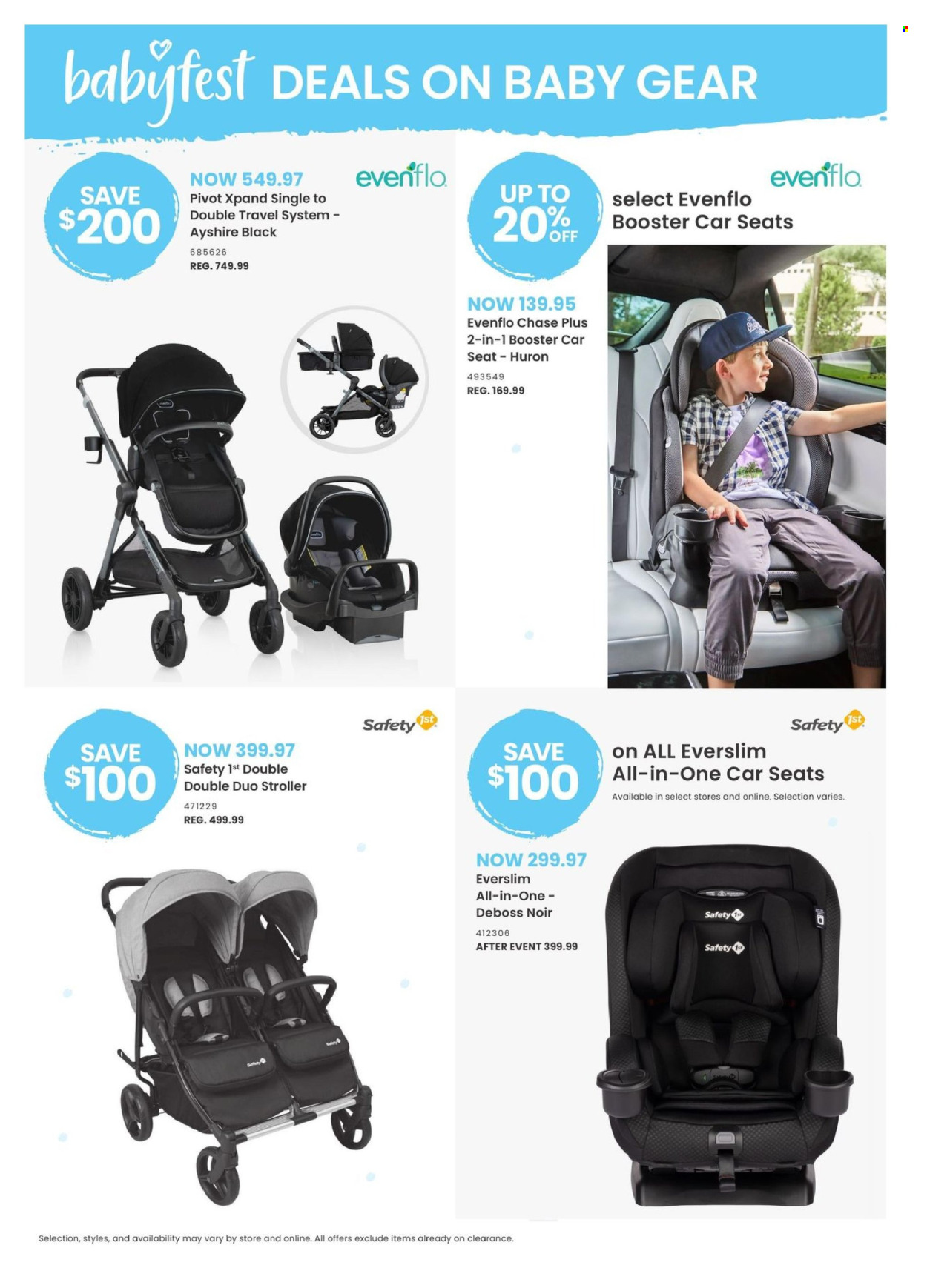 thumbnail - Toys''R''Us Flyer - April 18, 2024 - May 01, 2024 - Sales products - safety 1st, baby car seat, car seat. Page 5.
