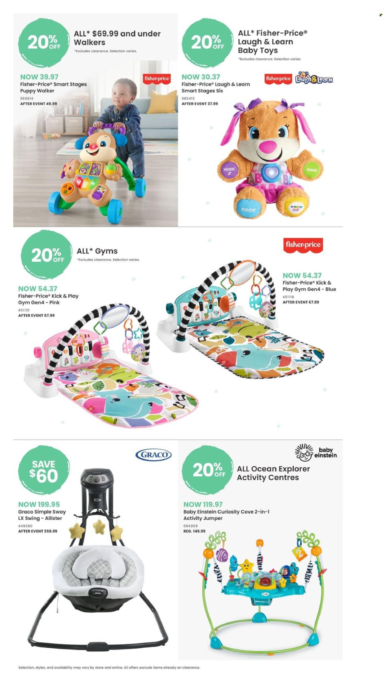 thumbnail - Toys''R''Us Flyer - April 18, 2024 - May 01, 2024 - Sales products - toys, Fisher-Price, Baby Einstein. Page 15.