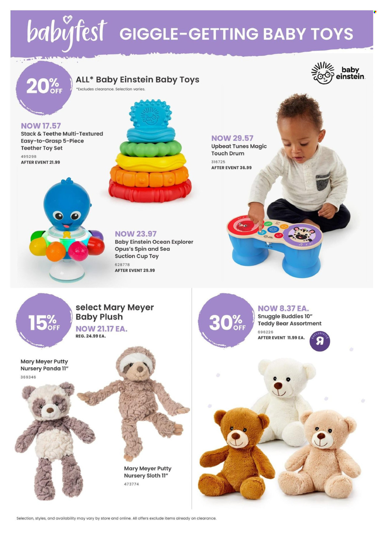 thumbnail - Toys''R''Us Flyer - April 18, 2024 - May 01, 2024 - Sales products - toys, panda, teddy, Baby Einstein. Page 16.