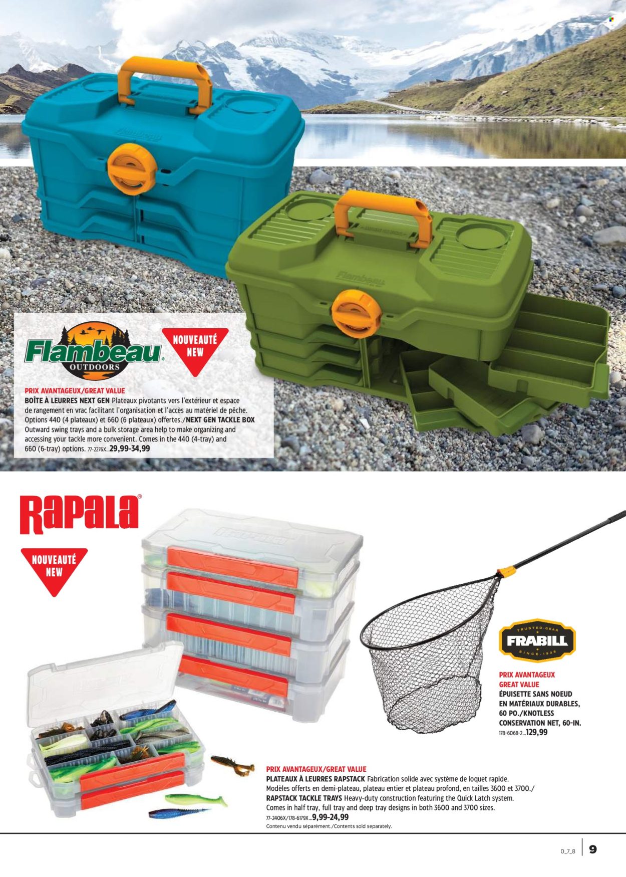 thumbnail - Canadian Tire Flyer - April 18, 2024 - May 08, 2024 - Sales products - tray. Page 9.