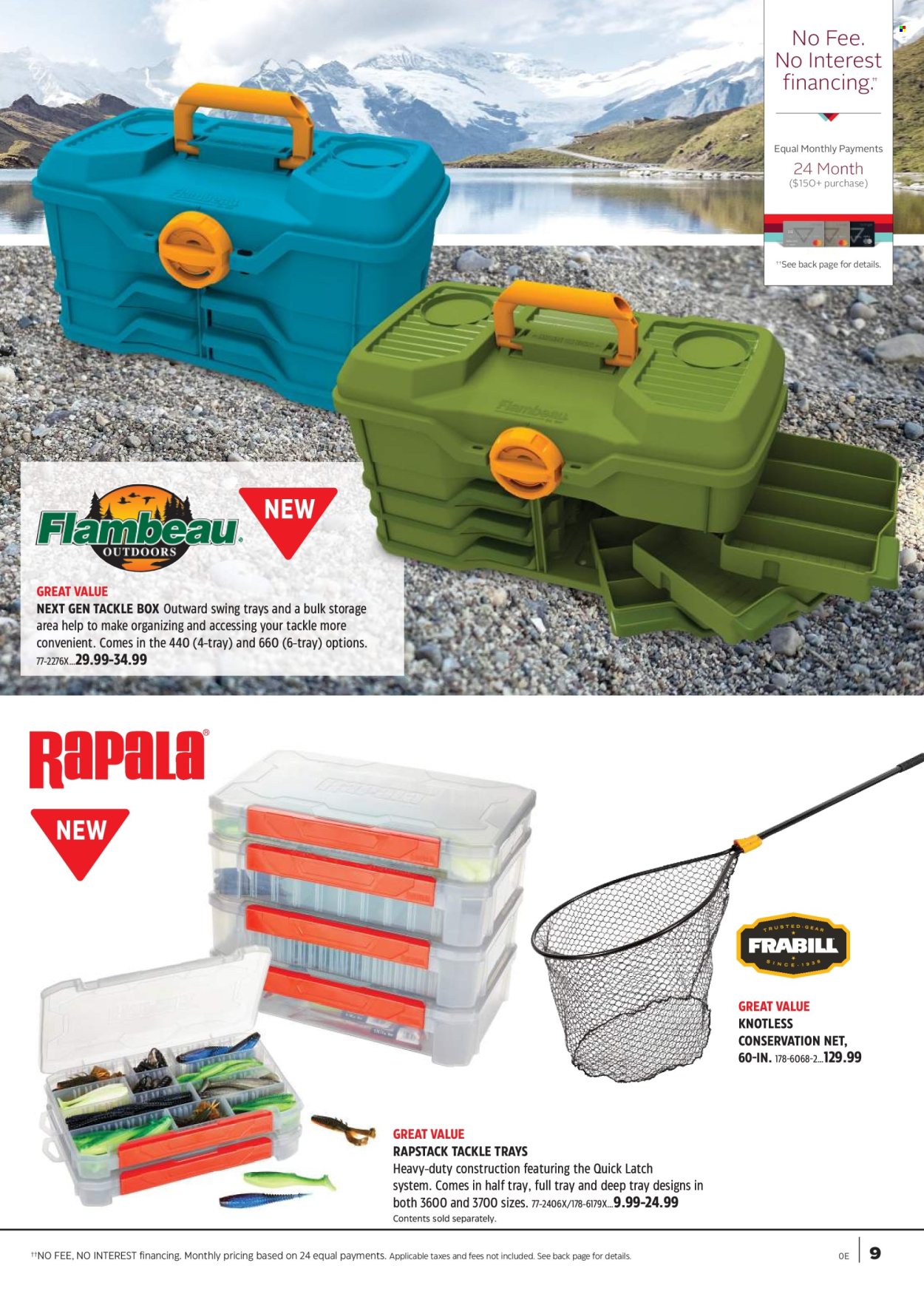 thumbnail - Canadian Tire Flyer - April 18, 2024 - May 09, 2024 - Sales products - tray. Page 9.