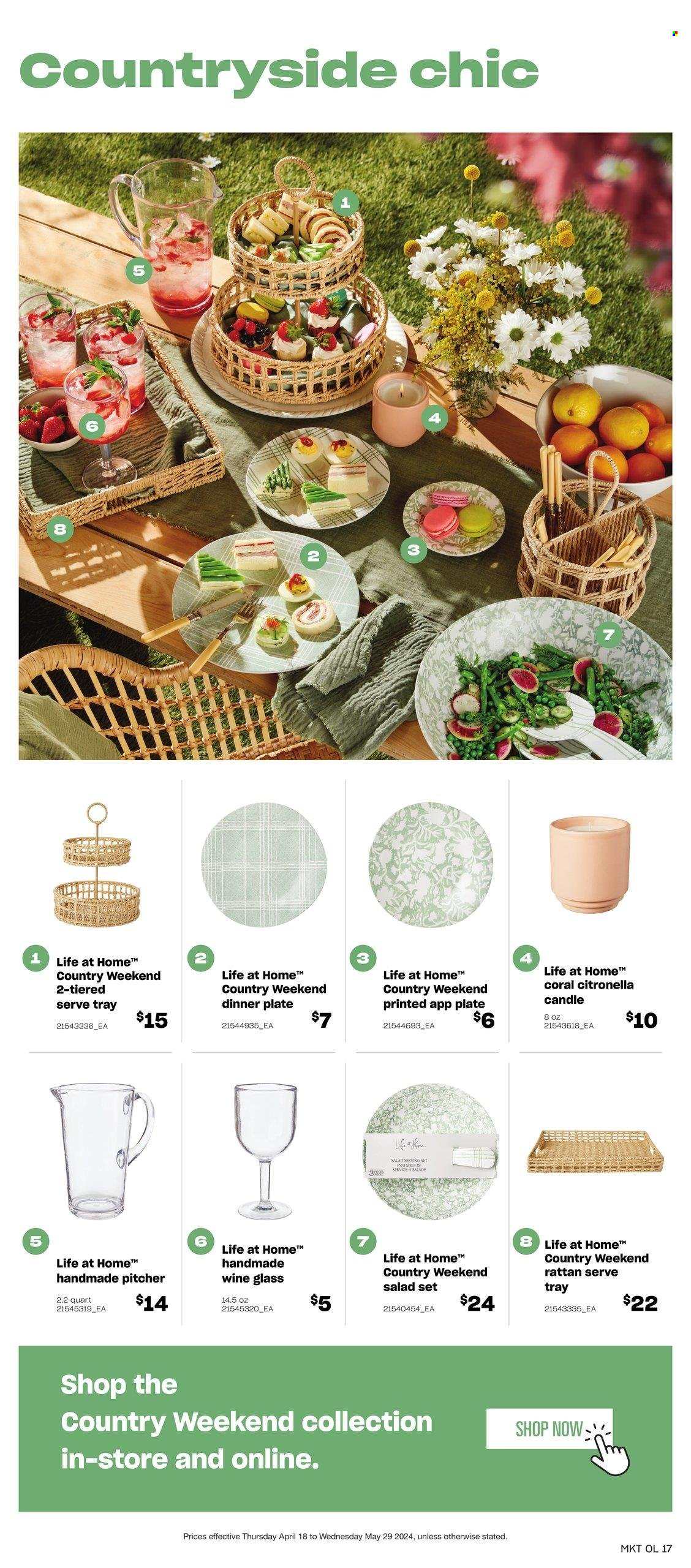 thumbnail - Loblaws Flyer - April 17, 2024 - May 29, 2024 - Sales products - salad, candle. Page 17.