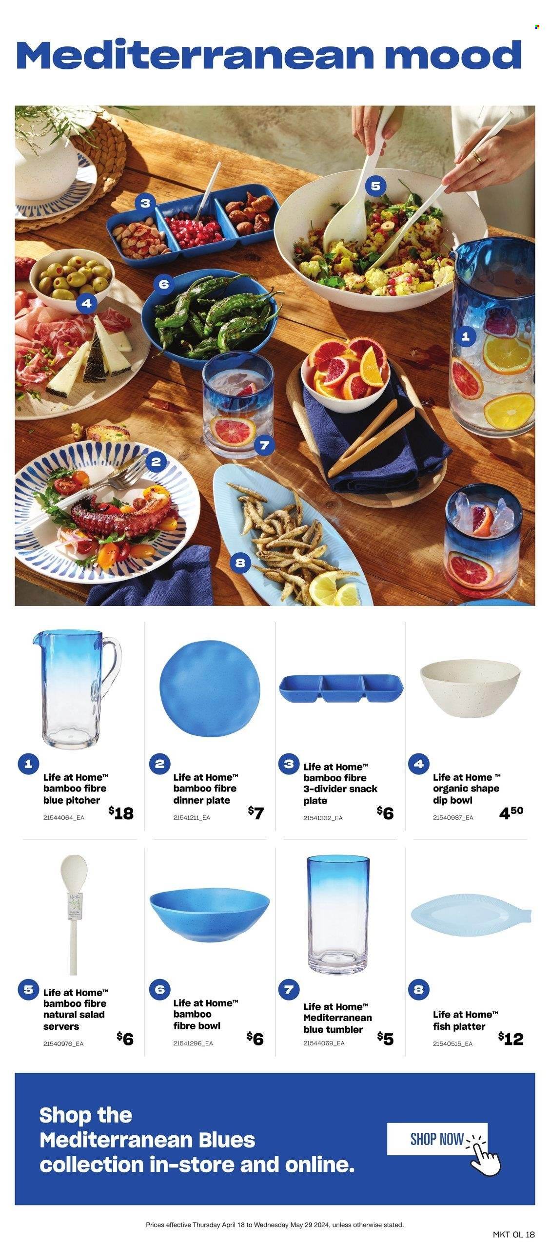 thumbnail - Loblaws Flyer - April 17, 2024 - May 29, 2024 - Sales products - fish, bowl, houseplant. Page 18.