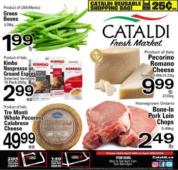 thumbnail - Cataldi Fresh Market flyer