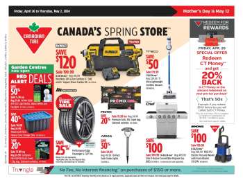 thumbnail - Canadian Tire flyer - Weekly Flyer