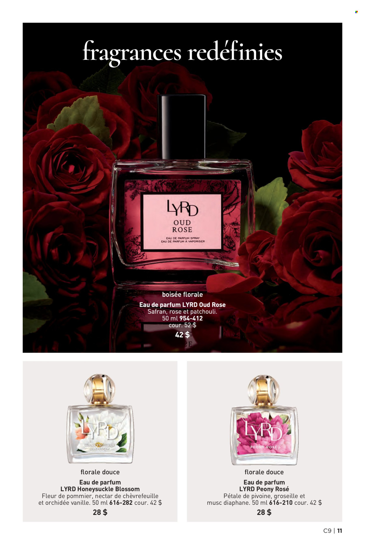 thumbnail - Avon Flyer - Sales products - eau de parfum, fragrance. Page 11.