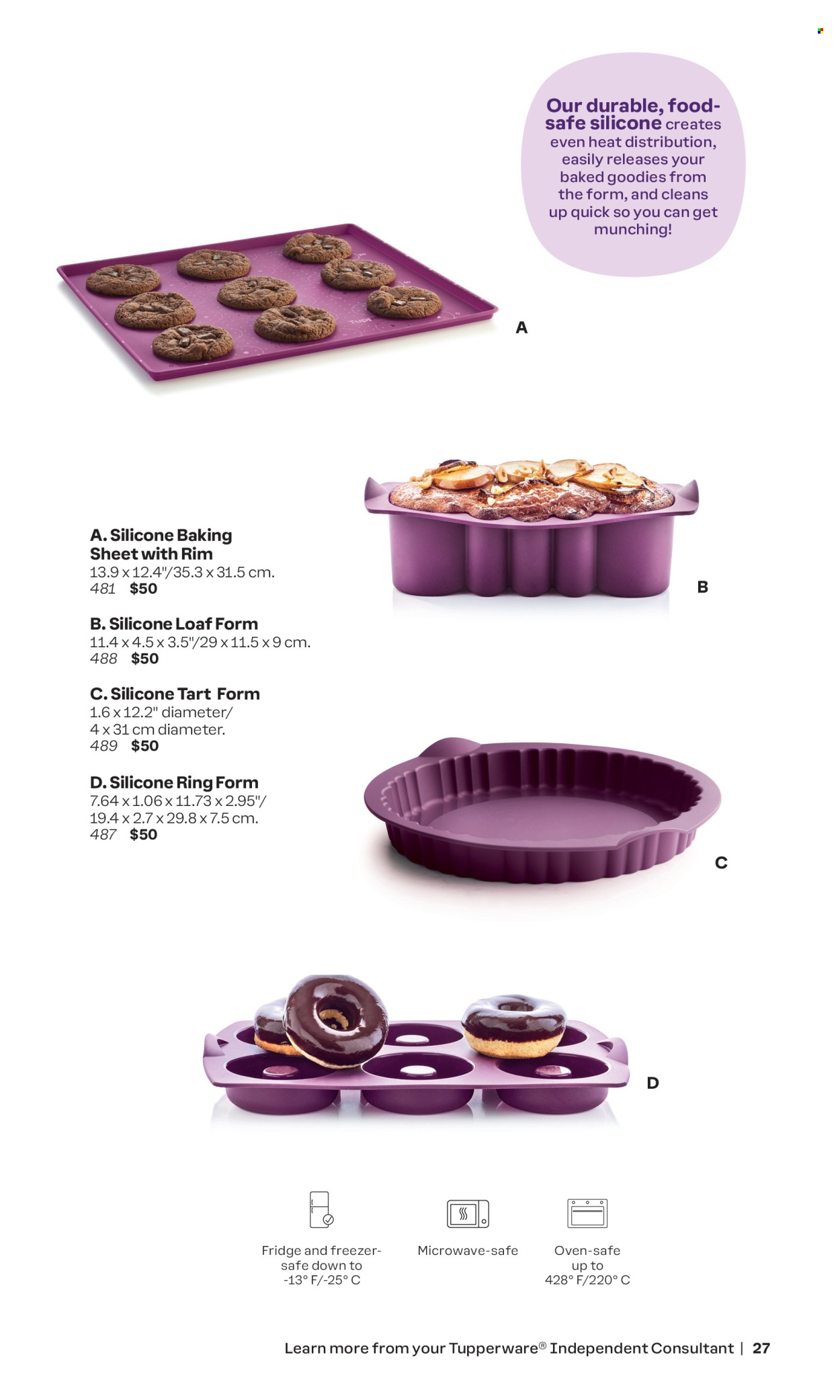 thumbnail - Tupperware Flyer - Sales products - safe. Page 27.