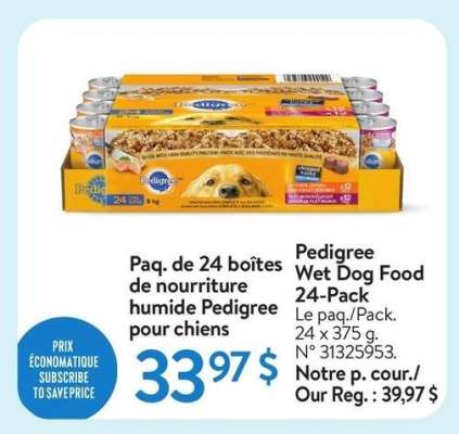 thumbnail - Wet dog food