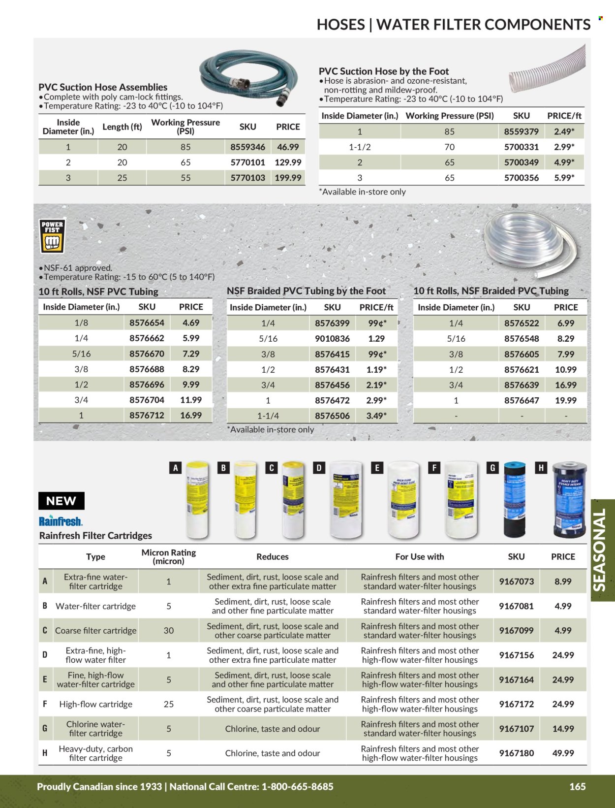 thumbnail - Princess Auto Flyer - Sales products - water filter. Page 167.