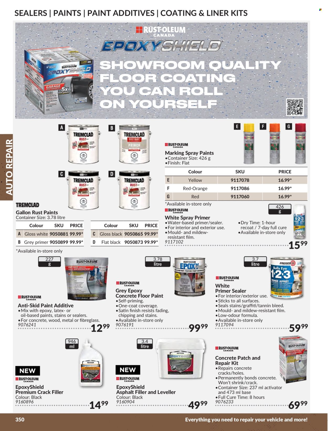 thumbnail - Princess Auto Flyer - Sales products - paint, container. Page 354.