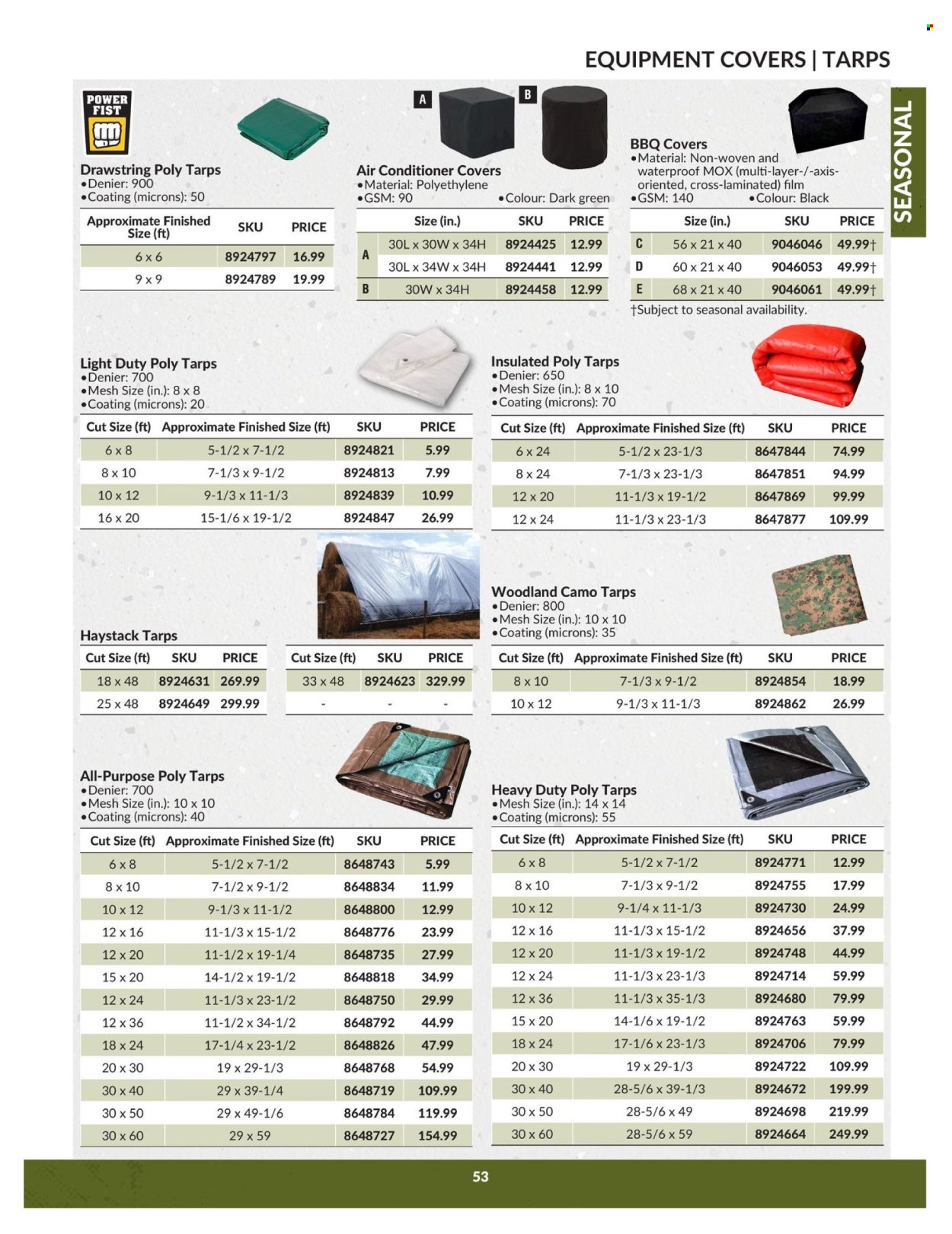 thumbnail - Princess Auto Flyer - April 23, 2024 - April 22, 2025 - Sales products - grill cover. Page 53.
