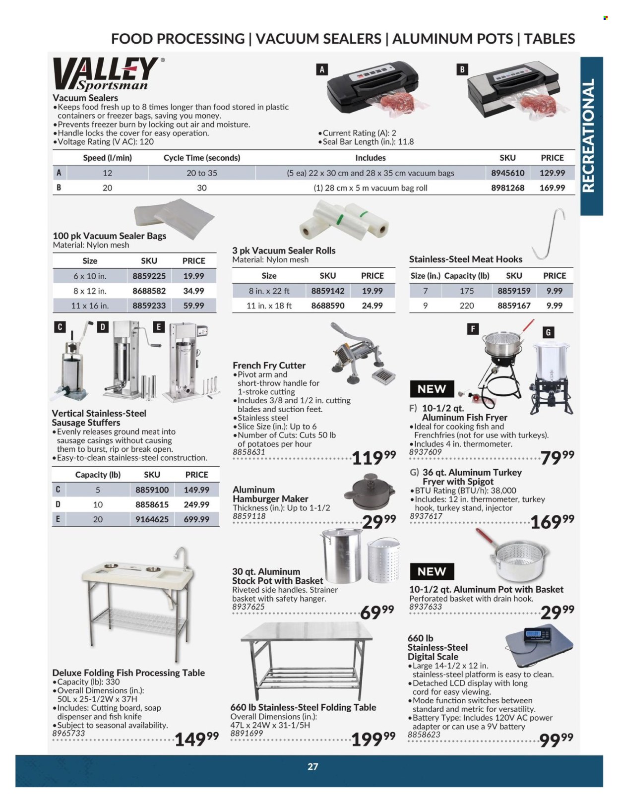 thumbnail - Princess Auto Flyer - April 23, 2024 - April 22, 2025 - Sales products - thermometer, cutter, knife, blanket, table, folding table, container. Page 27.