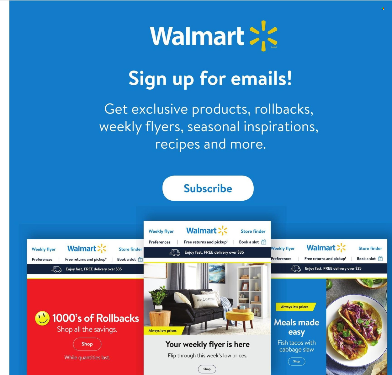 Walmart flyer - April 17, 2025 - May 14, 2025. Page 1