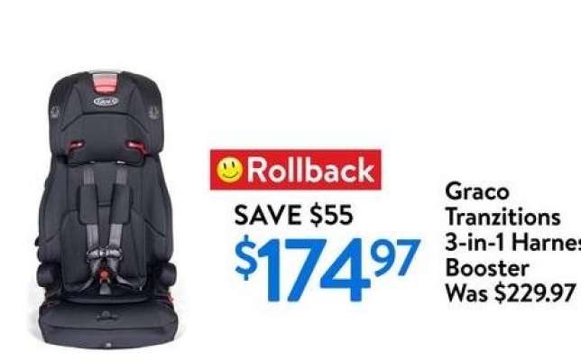 Graco Tranzitions 3-in-1 Harness Booster