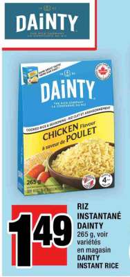 Riz Instantané Dainty