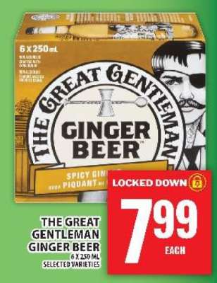 THE GREAT GENTLEMAN GINGER BEER