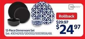12-Piece Dinnerware Set