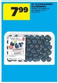 PC Flavour Burst Blueberries