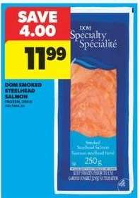 DOM Smoked Steelhead Salmon