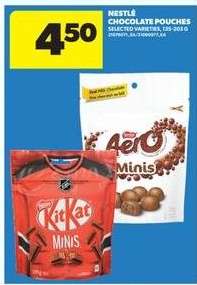 Nestlé Chocolate Pouches