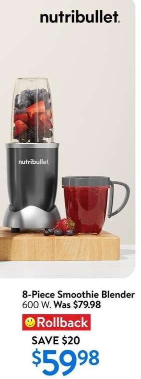 8-Piece Smoothie Blender