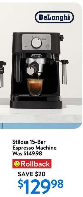 Stilosa 15-Bar Espresso Machine