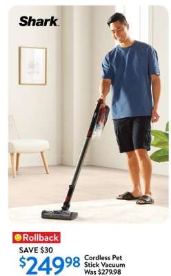 Shark Cordless Pet Stick Vacuum