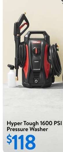 Hyper Tough 1600 PSI Pressure Washer