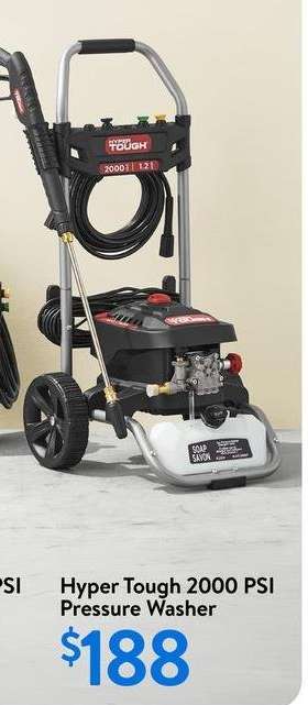 Hyper Tough 2000 PSI Pressure Washer