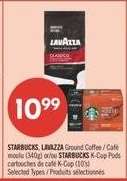 STARBUCKS, LAVAZZA Ground Coffee