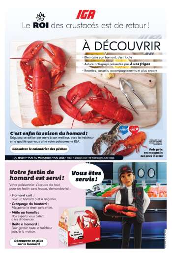 IGA Flyer - May 01, 2025 - May 28, 2025.