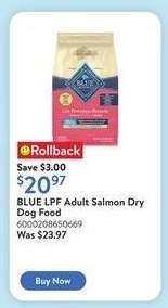 BLUE LPF Adult Salmon Dry Dog Food