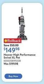 Hoover High Performance Swivel XL Pet