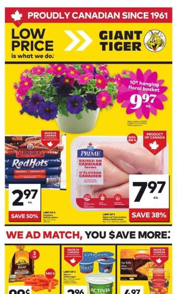 thumbnail - Giant Tiger flyer - Weekly eFlyer