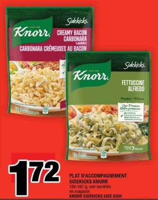 PLAT D'ACCOMPAGNEMENT SIDEKICKS KNORR