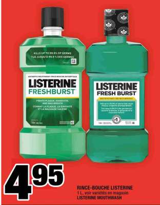 RINCE-BOUCHE LISTERINE