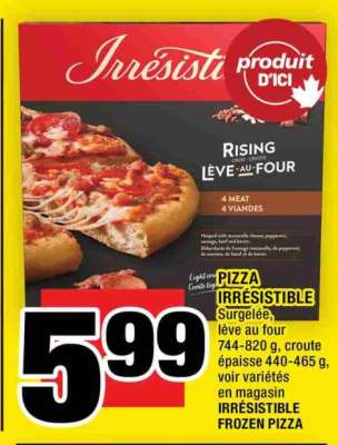 PIZZA IRRÉSISTIBLE