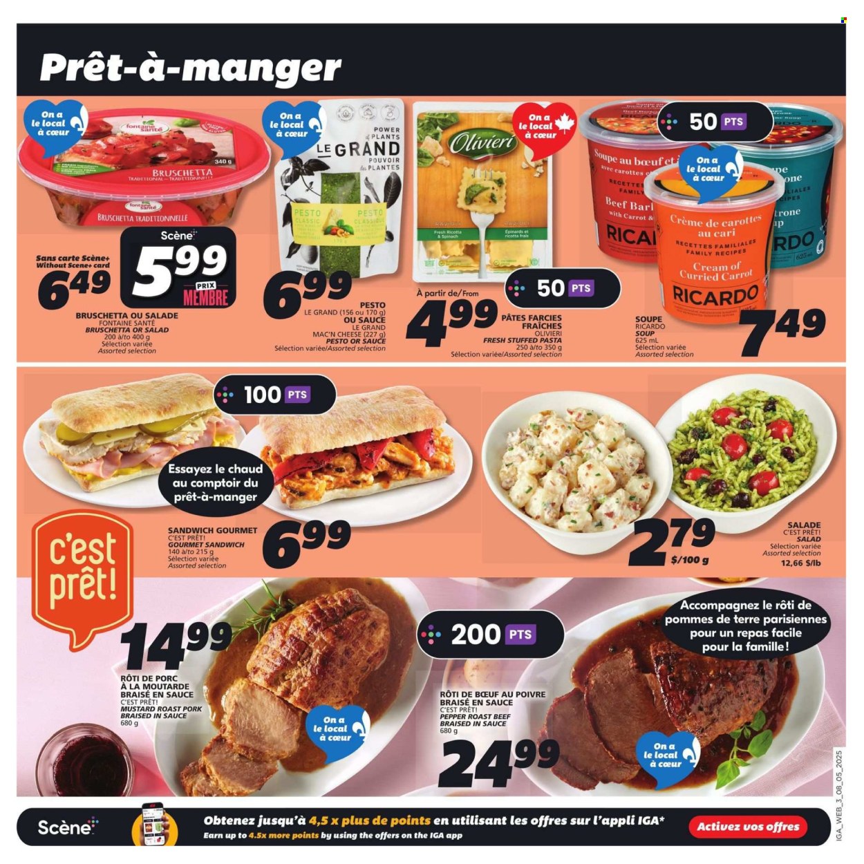 IGA flyer - May 08, 2025 - May 14, 2025. Page 1