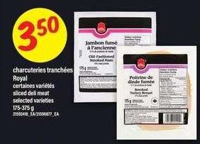 CHARCUTERIES TRANCHÉES ROYAL