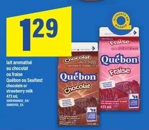 Québon Chocolate or Strawberry Milk