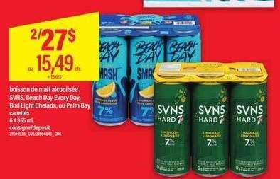 SVNS, Beach Day Every Day, Bud Light Chelada, Palm Bay