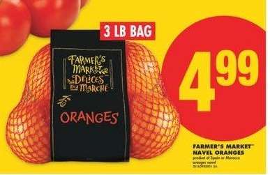 FARMER'S MARKET NAVEL ORANGES