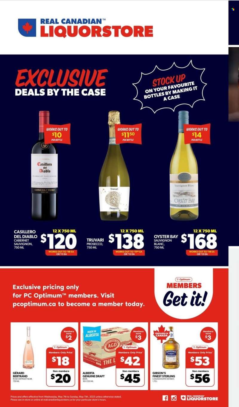 Real Canadian Liquorstore Flyer - May 07, 2025 - May 11, 2025.